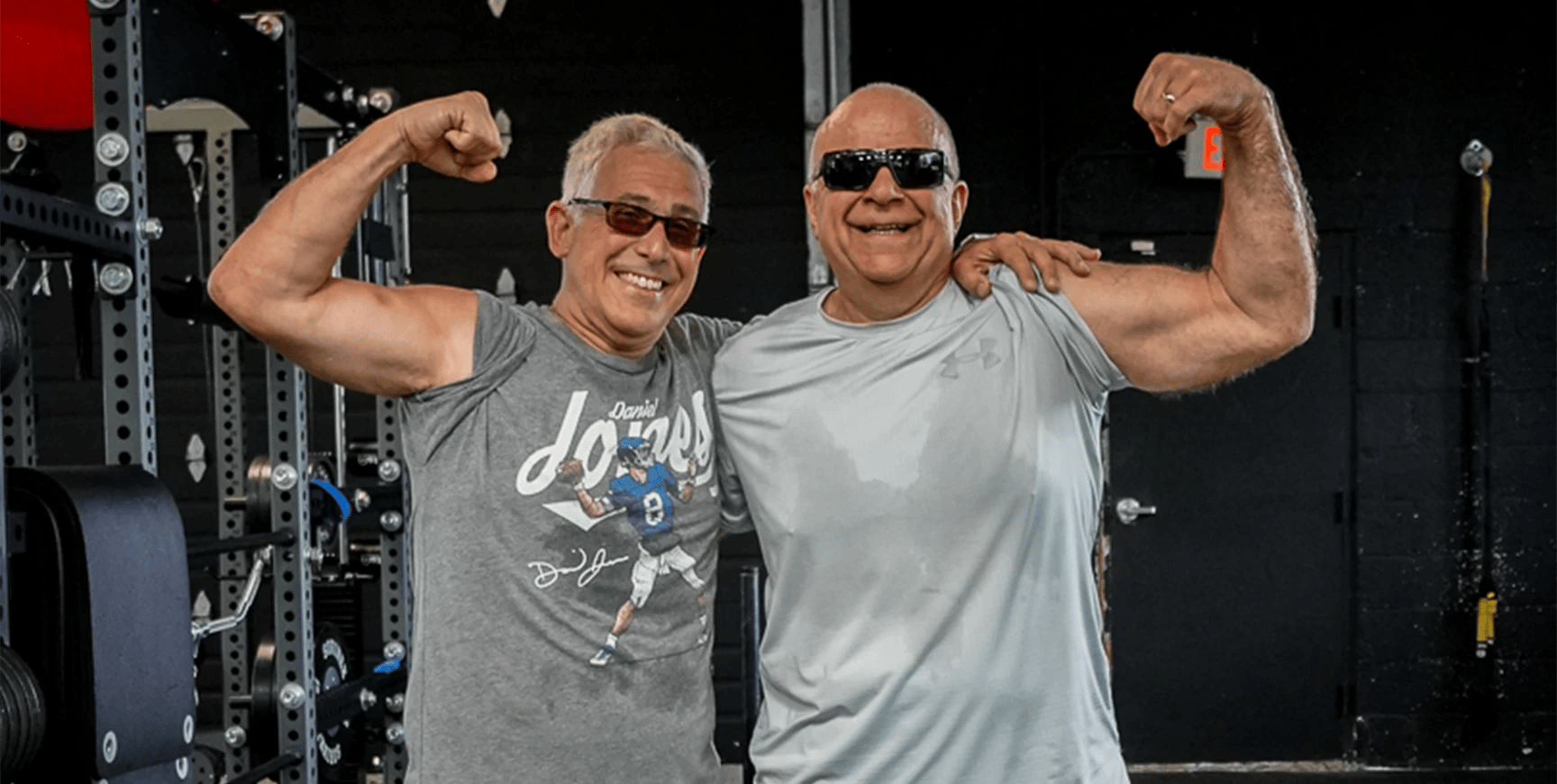 men exercising at Hunt for Strength